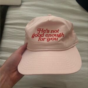Urban Outfitters Light Pink Cap